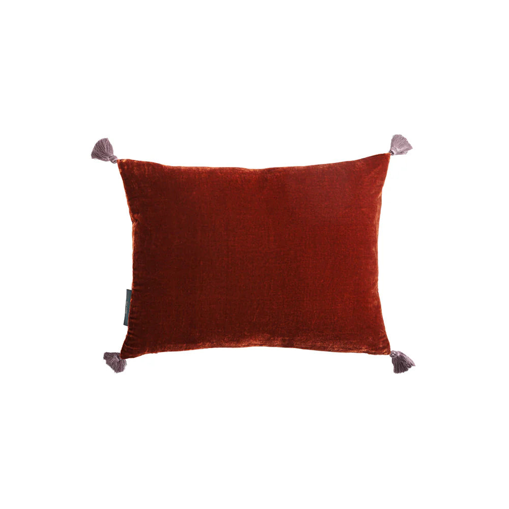 Goa Pompons Cushion in Shanghai, from Le Monde Sauvage by Beatrice Laval
