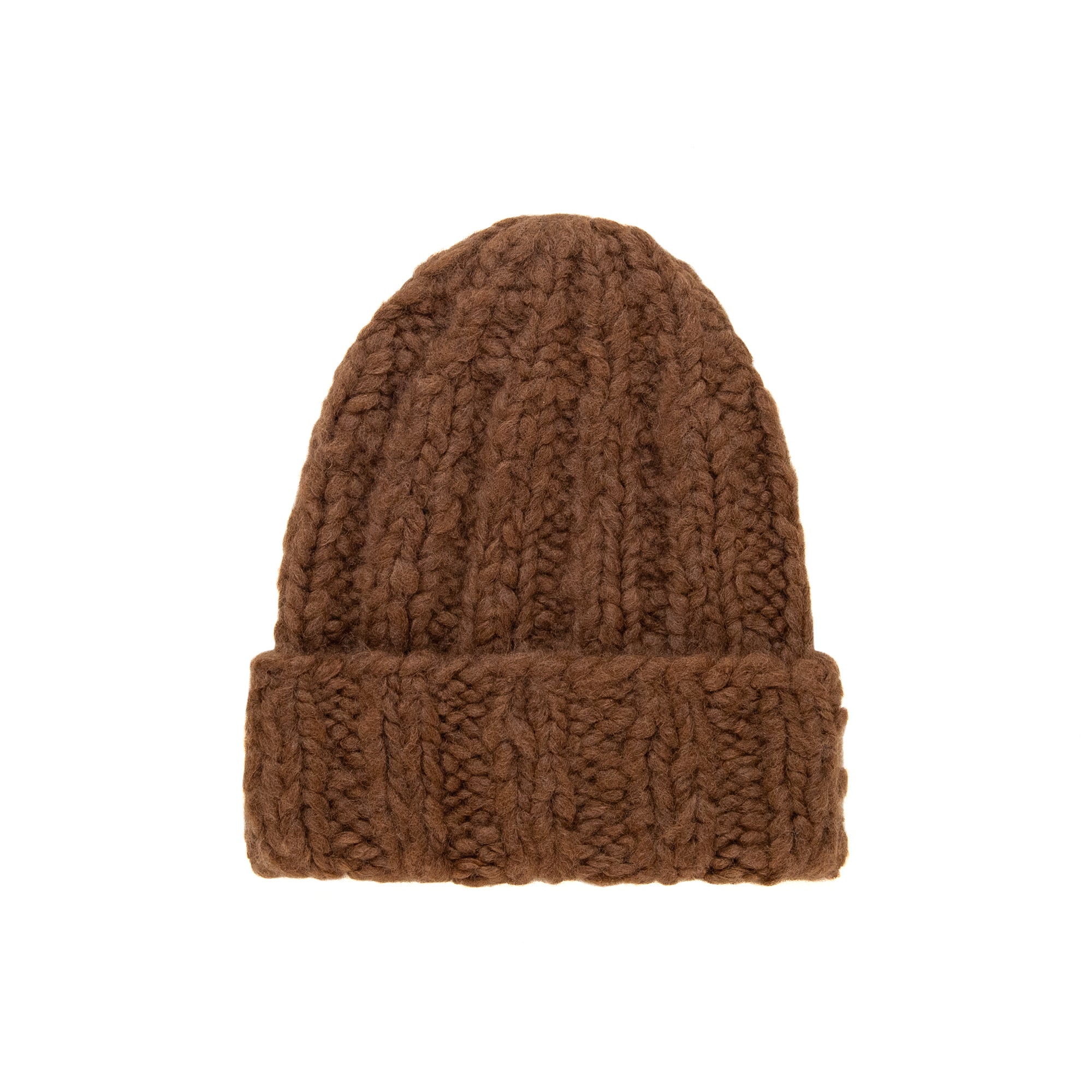 Cashmere Knitted Hat in Mocha, from Karakoram Accessories