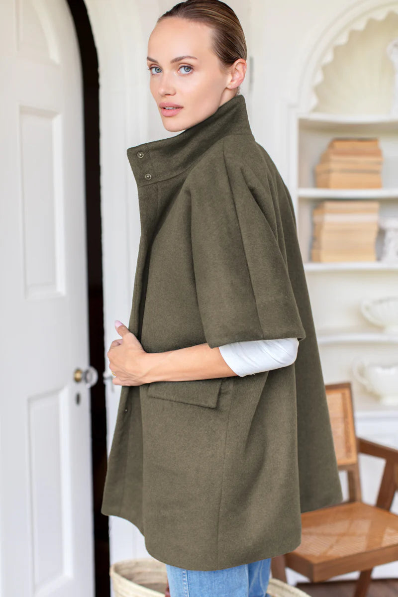 Layering Jacket in Army Green, from Emerson Fry