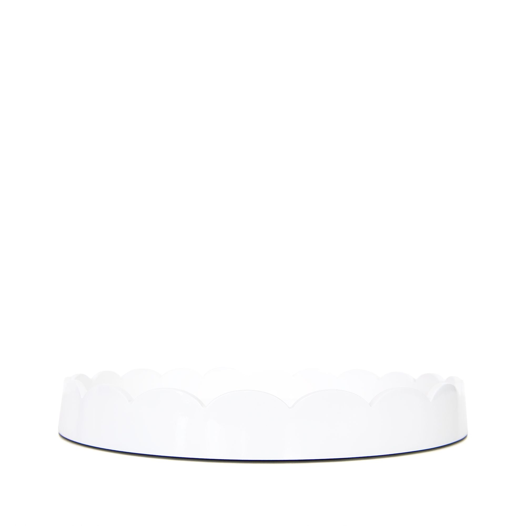 Scallop Tray in White, from Addison Ross