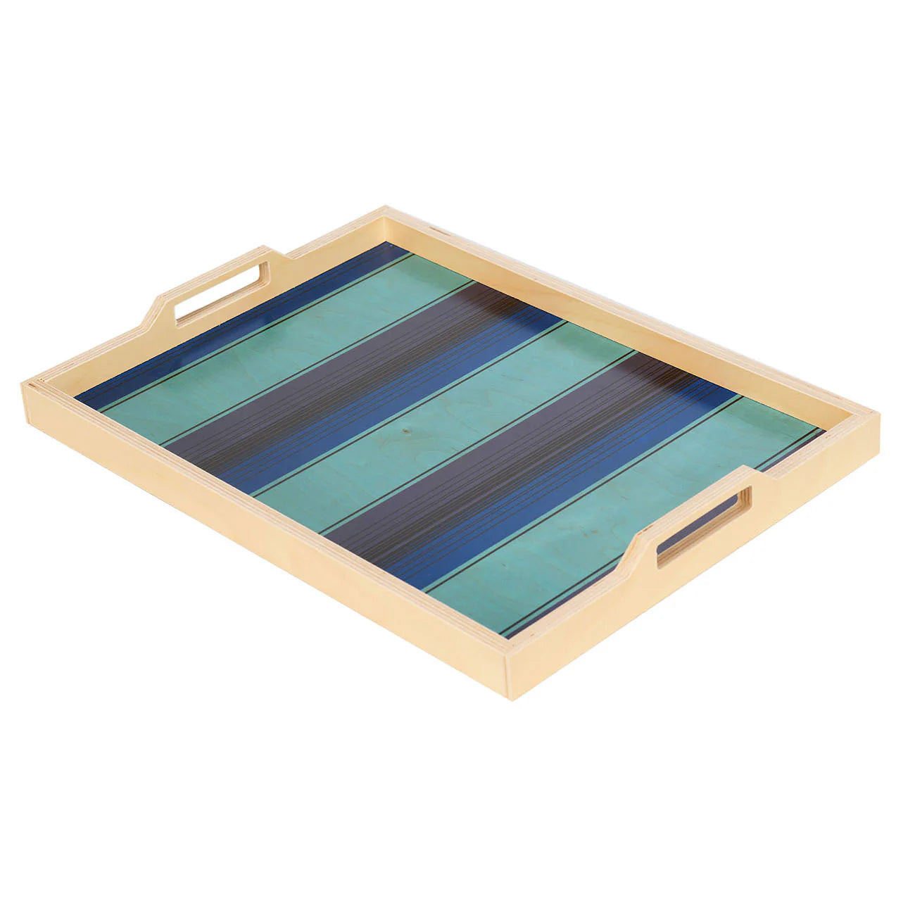 Adam Serving Tray in Blues, from Wolfum