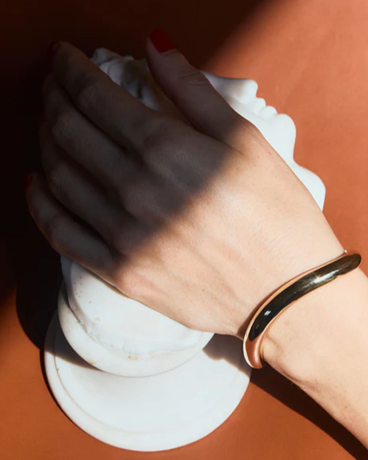 Wave Cuff in Gold Vermeil, from Gabriela Artigas