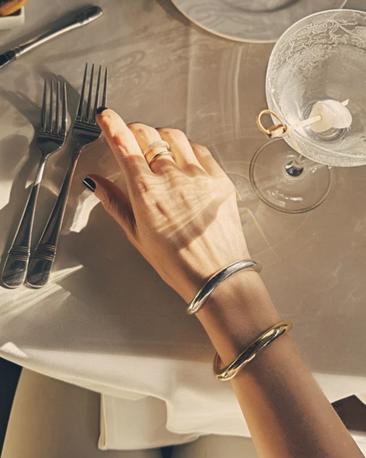 Wave Cuff in Sterling Silver, from Gabriela Artigas