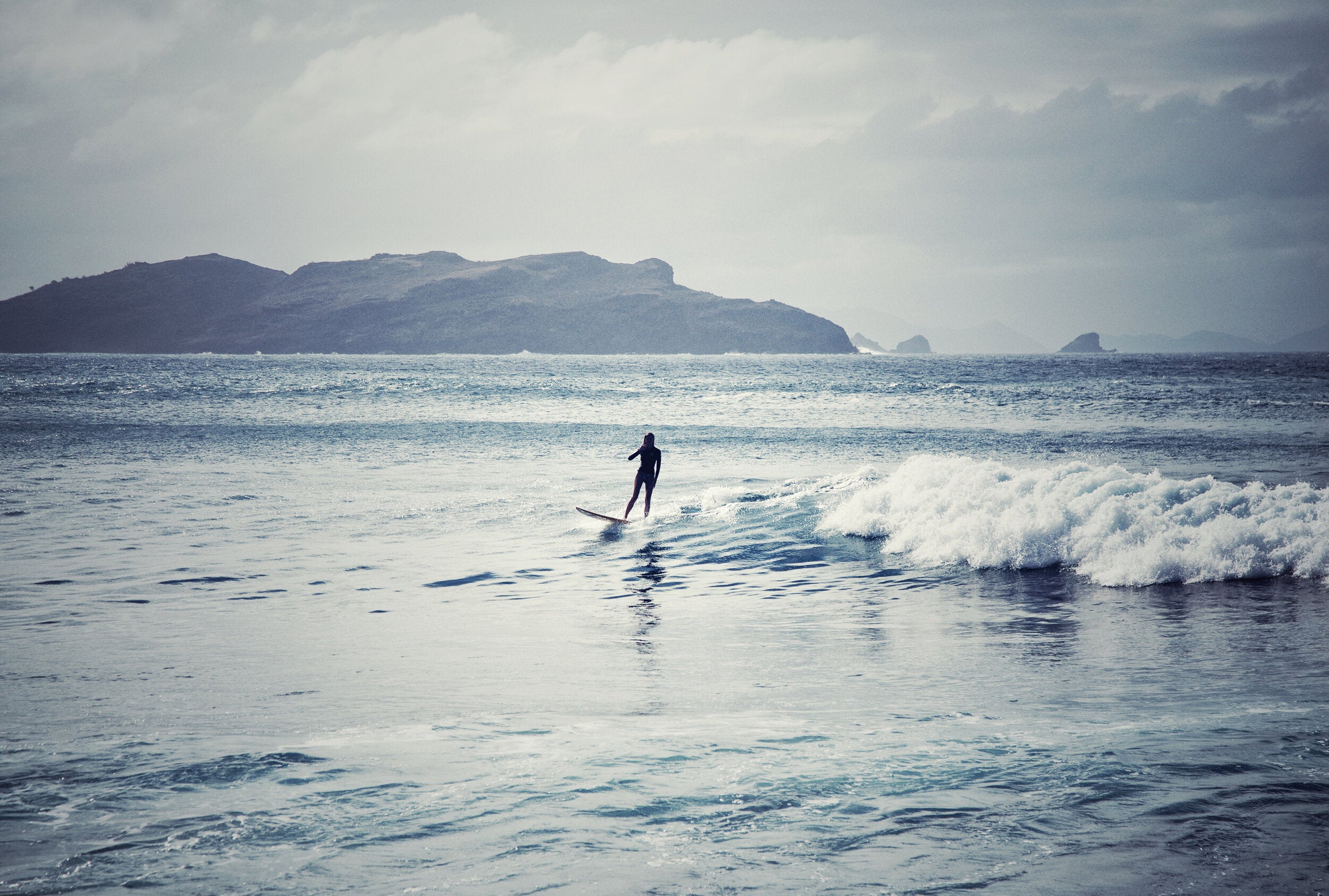 Surfing in Silver by Emily Lab