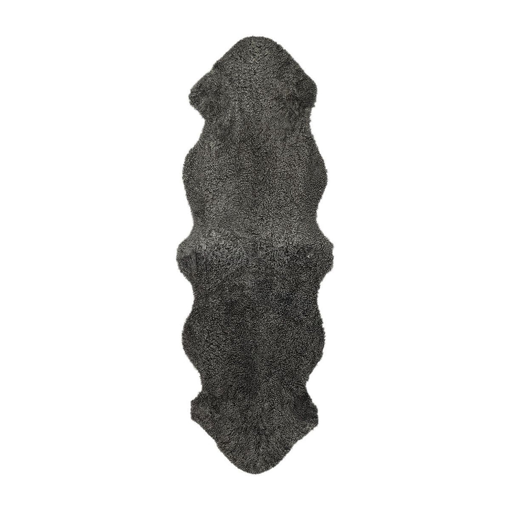 Curly Sheepskin Rug in Graphite, from Natures Collection