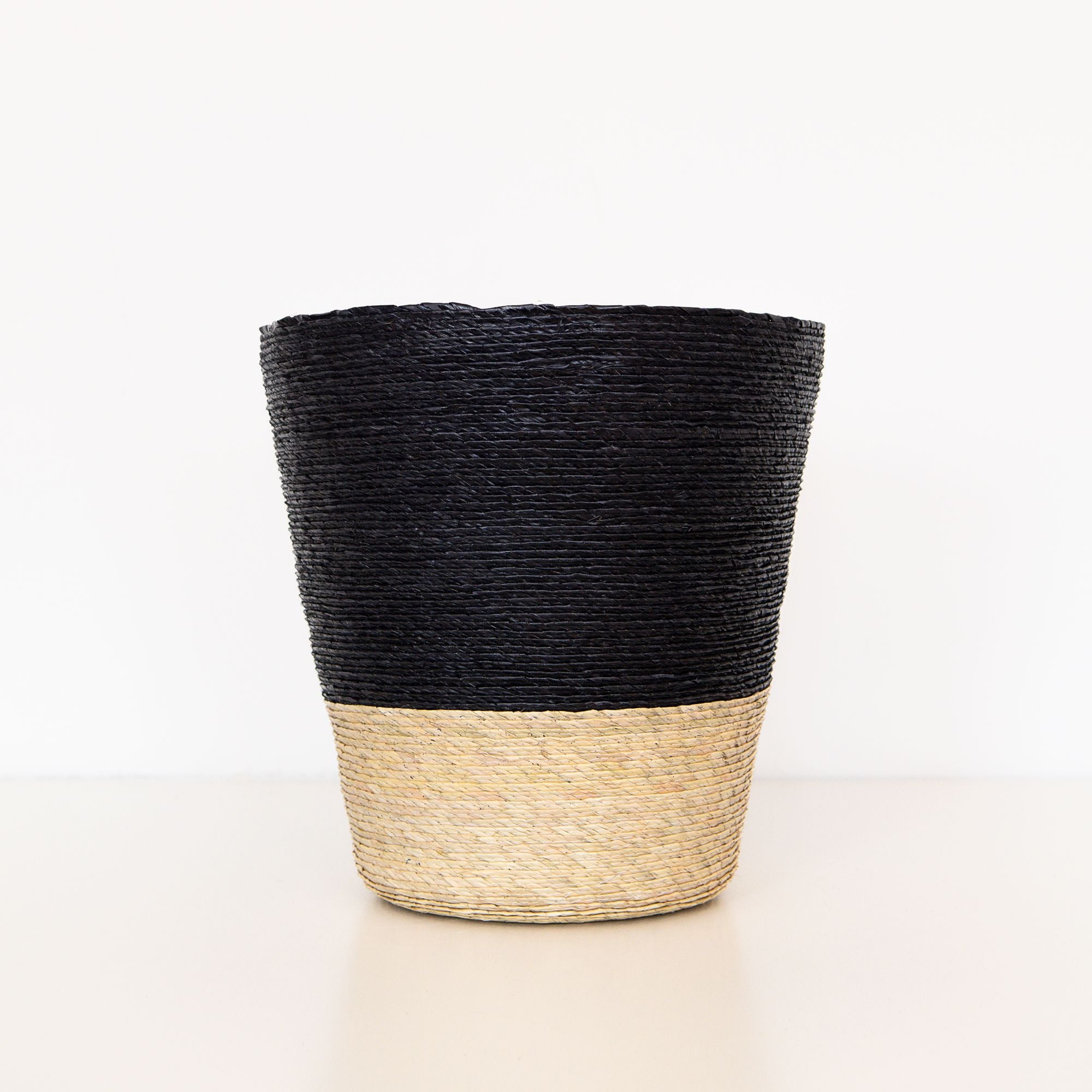 Conical Basket in Carbon, from Makaua