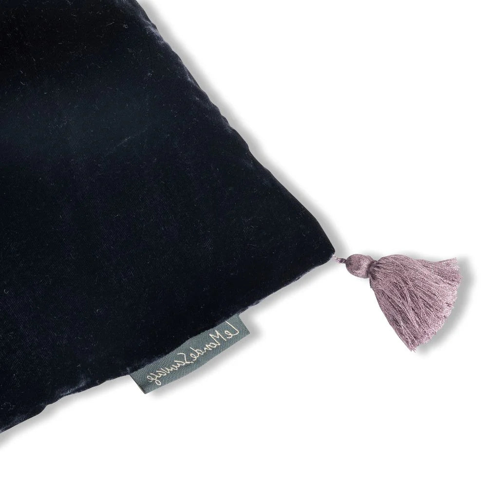 Goa Pompon Cushion in Edimbour, from Le Monde Sauvage by Beatrice Laval