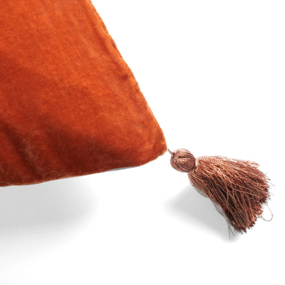 Goa Pompon Cushion in Pondichey, from Le Monde Sauvage by Beatrice Laval