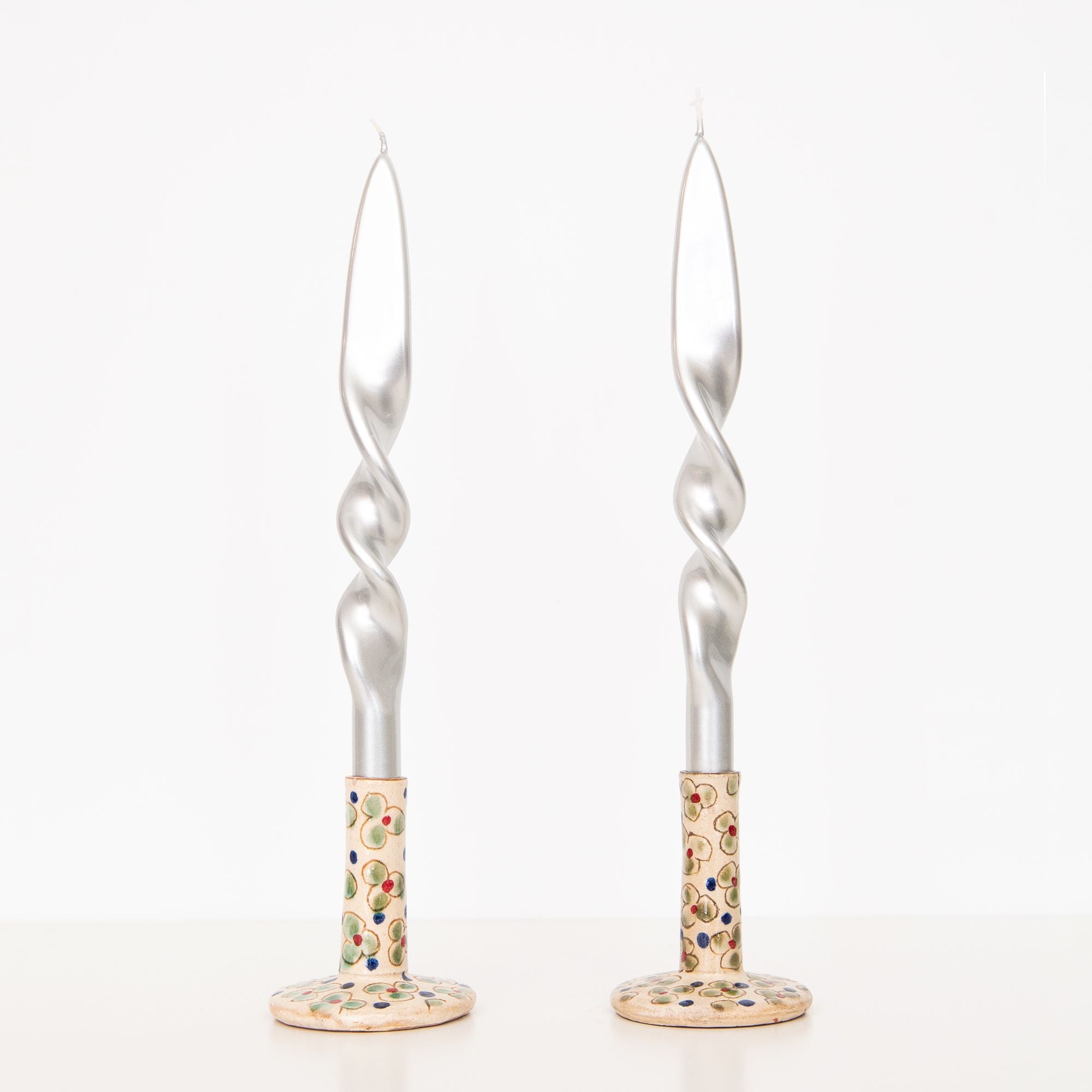 Large Blooms Ceramic Candle Holder, from Kiliim