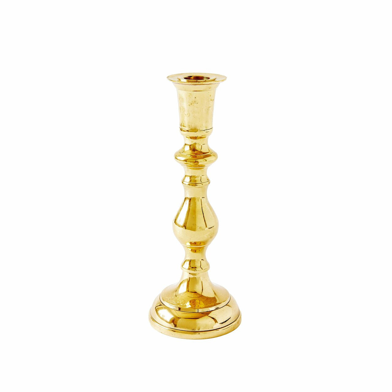 Georgian Candlestick No. 5 in Brass, from Sir Madam