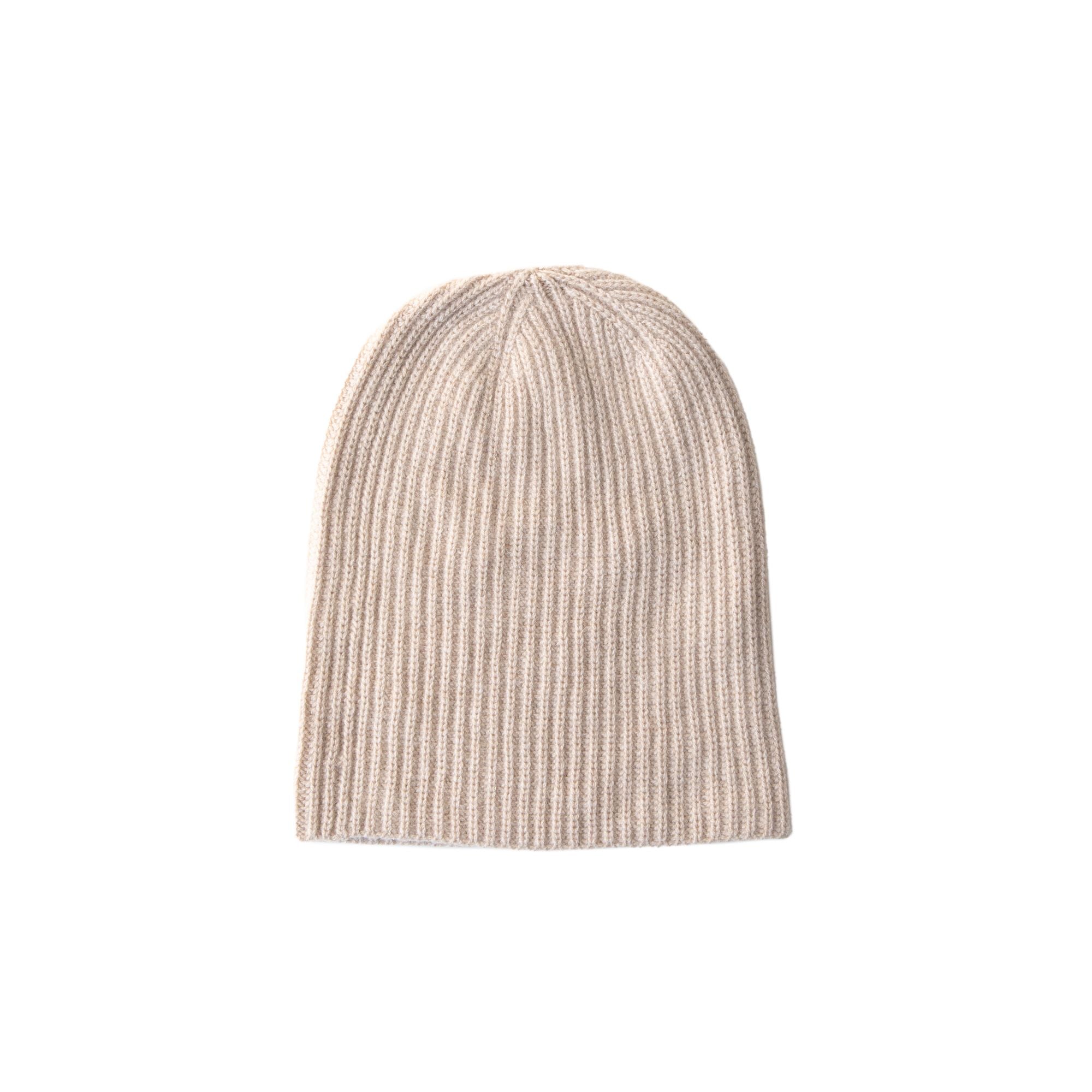 Cashmere Beanie in Oatmeal, from 8.6.4