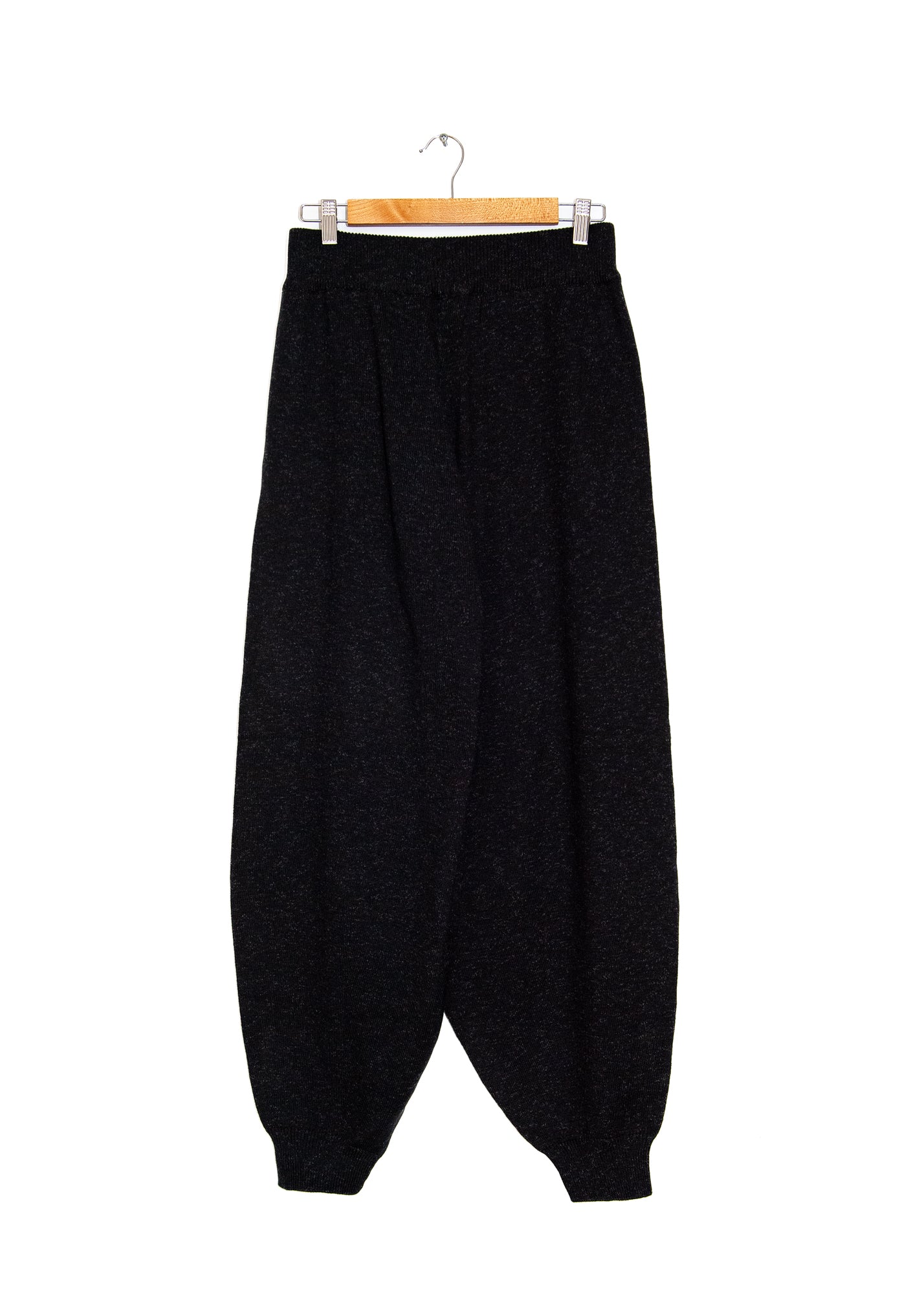 Flecked Cotton Pants in Anthracite, from Cordera