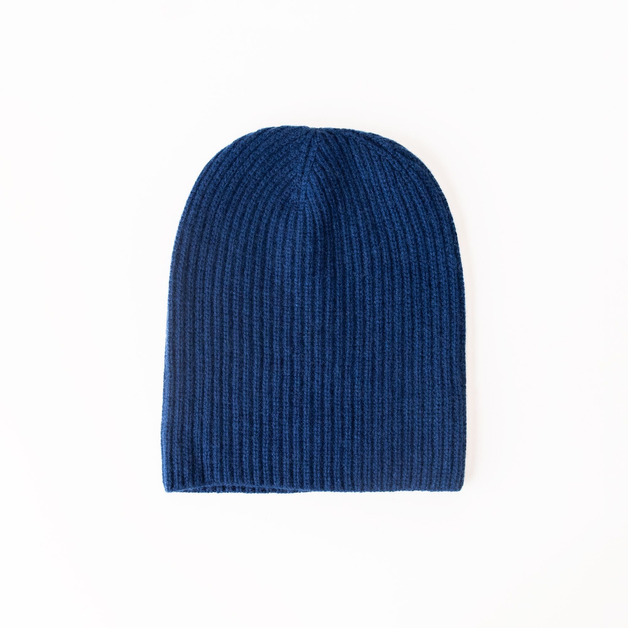 Cashmere Beanie in Indigo, from 8.6.4