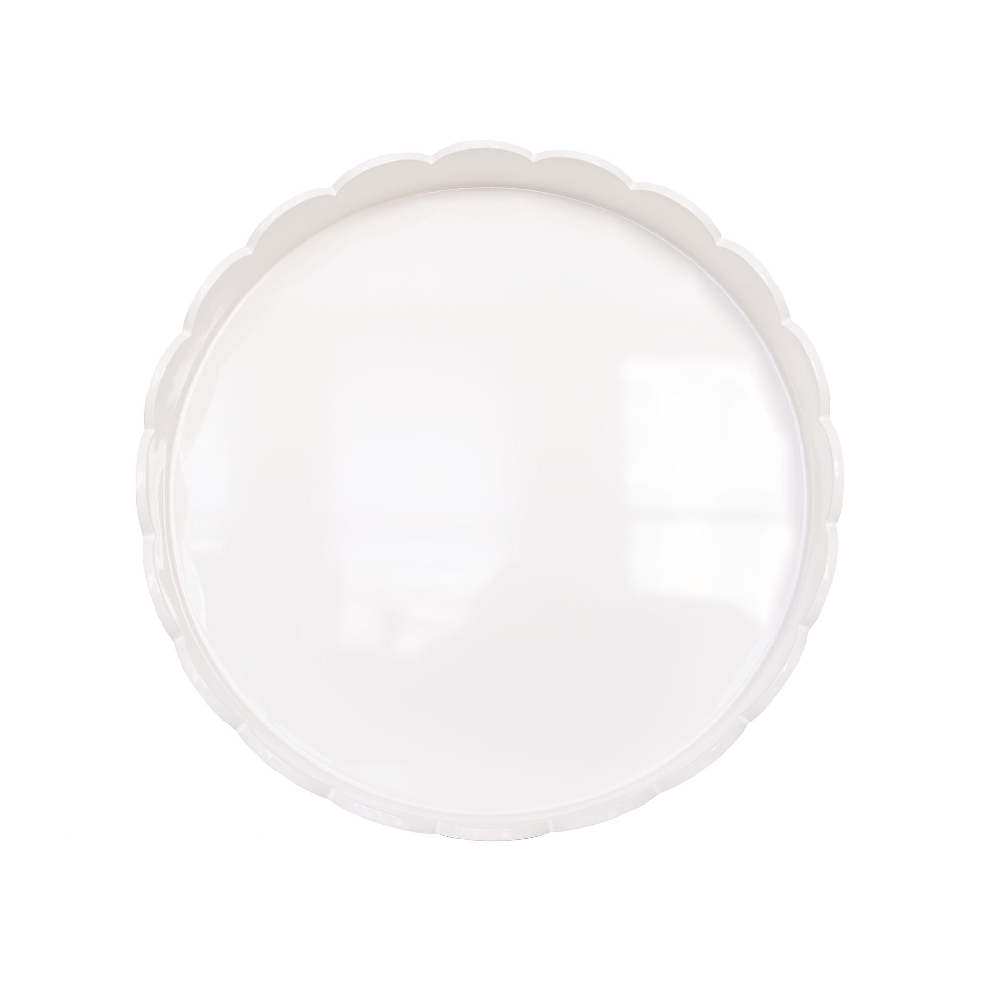 Scallop Tray in White, from Addison Ross