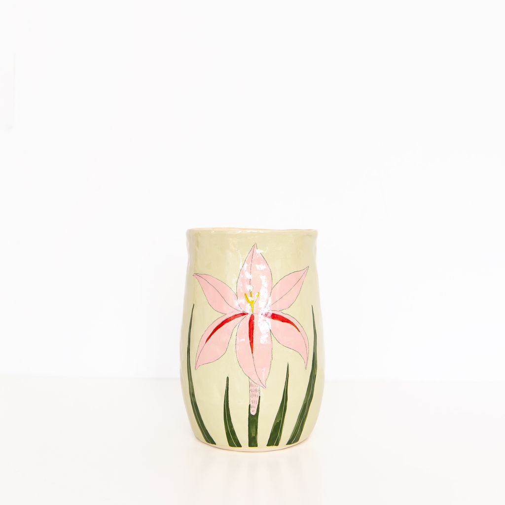 Medium Flower Vase in Green, from Gemma Orkin