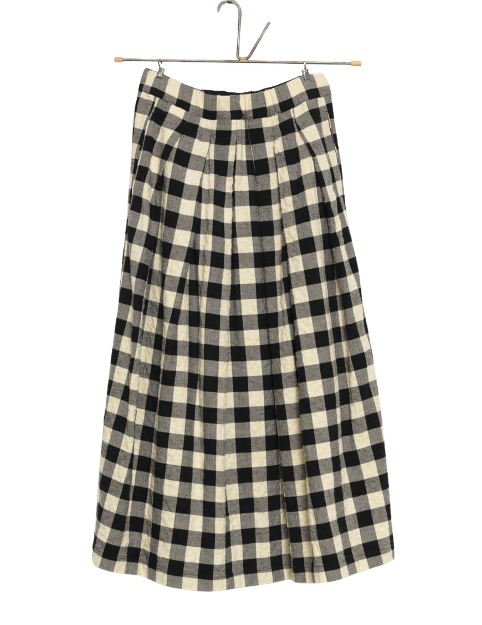 Skirt Jules in Black & White Check, from Hannoh Wessel