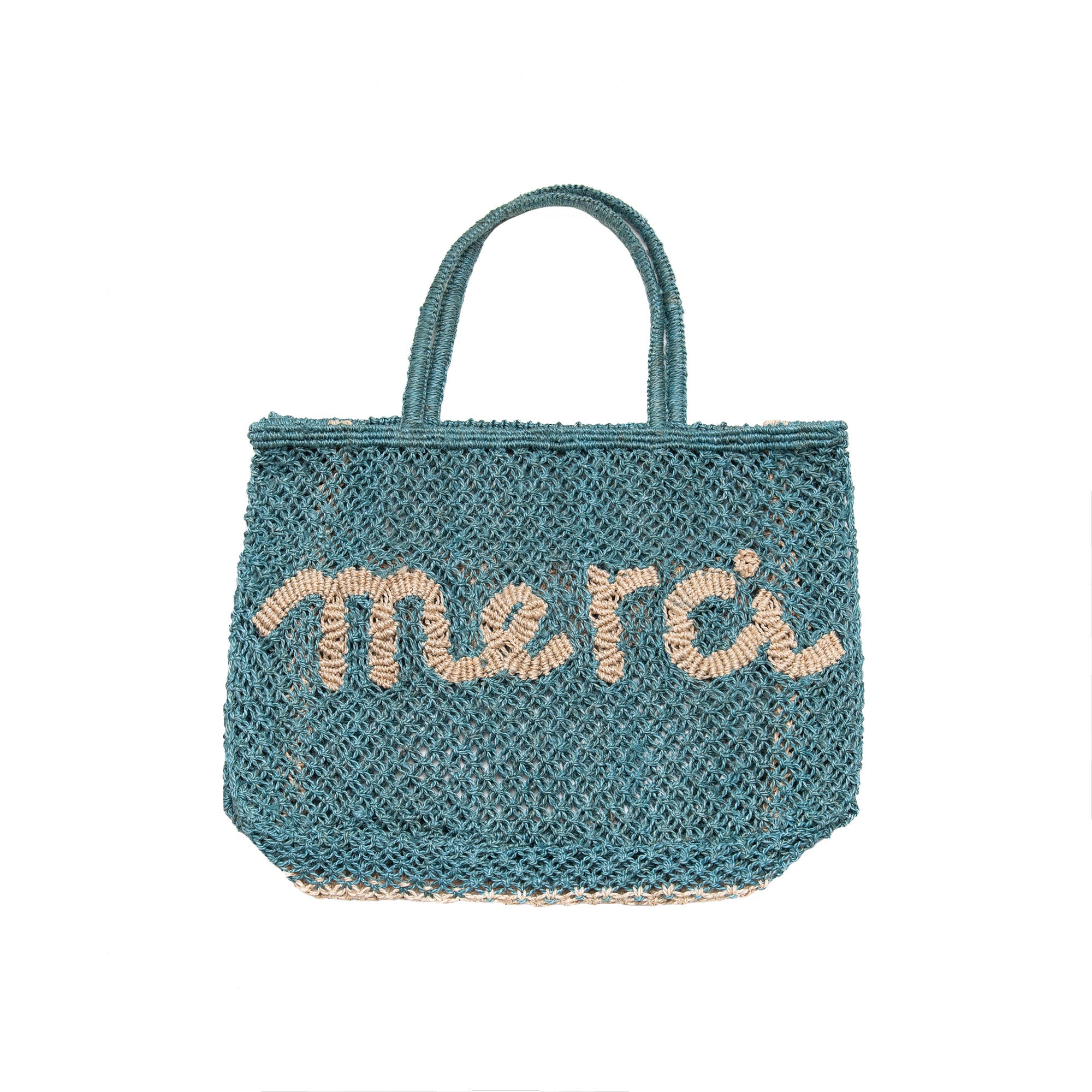Merci Bag in Sky & Natural, from The Jacksons