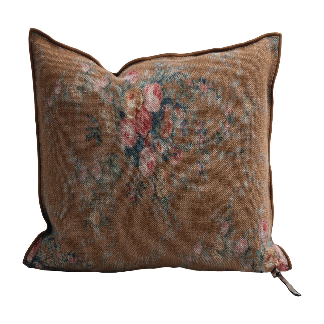 Wabi Sabi Pompadour Havane Pillow 26x26, from Maison de Vacances