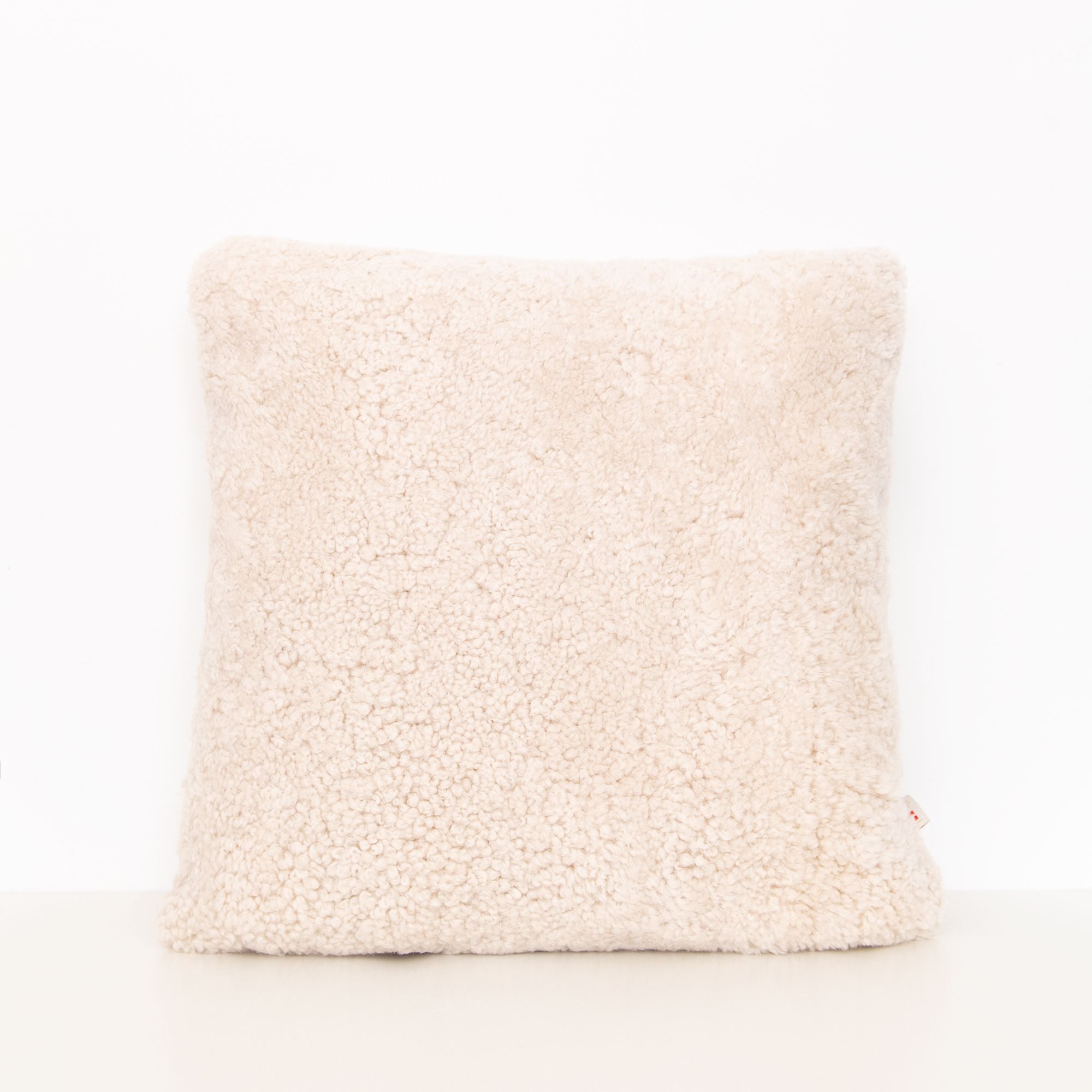 Square Curly New Zealand Sheepskin Cushion, from Natures Collection