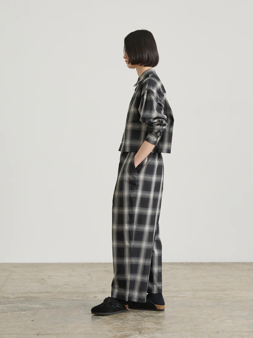 Hakama-W Pants in Gray Checkered, from Nicholson & Nicholson