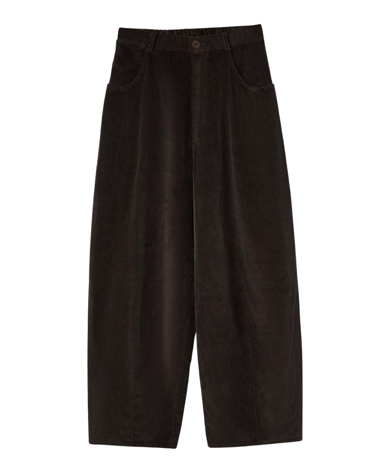 Corduroy Baggy Pants in Brown, from Cordera