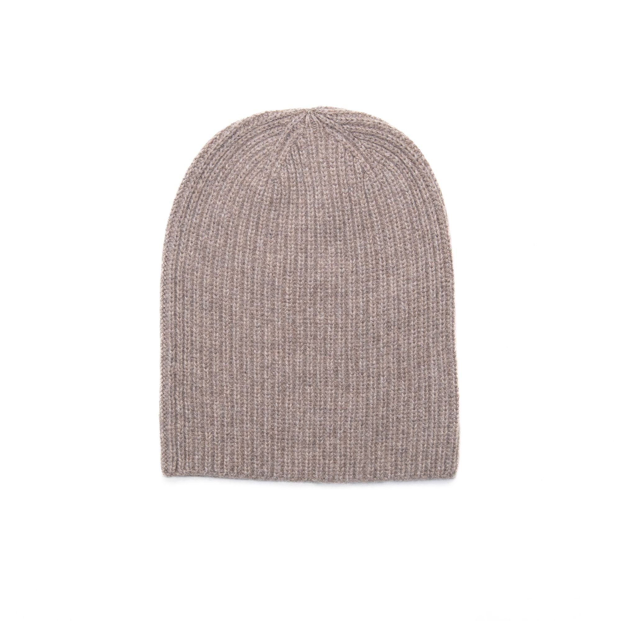 Cashmere Beanie in Peppercorn, from 8.6.4