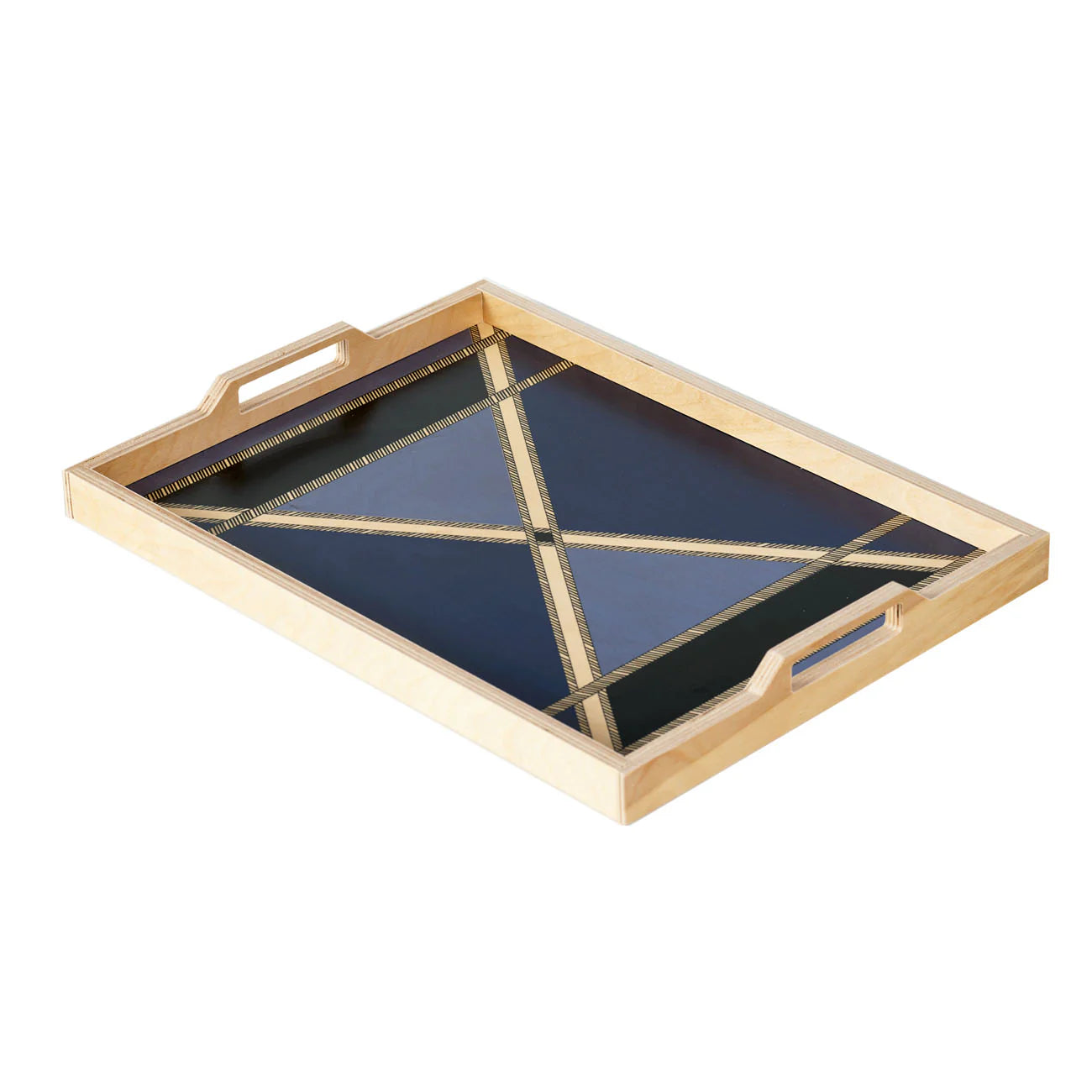 Wallis Serving Tray in Navy, from Wolfum