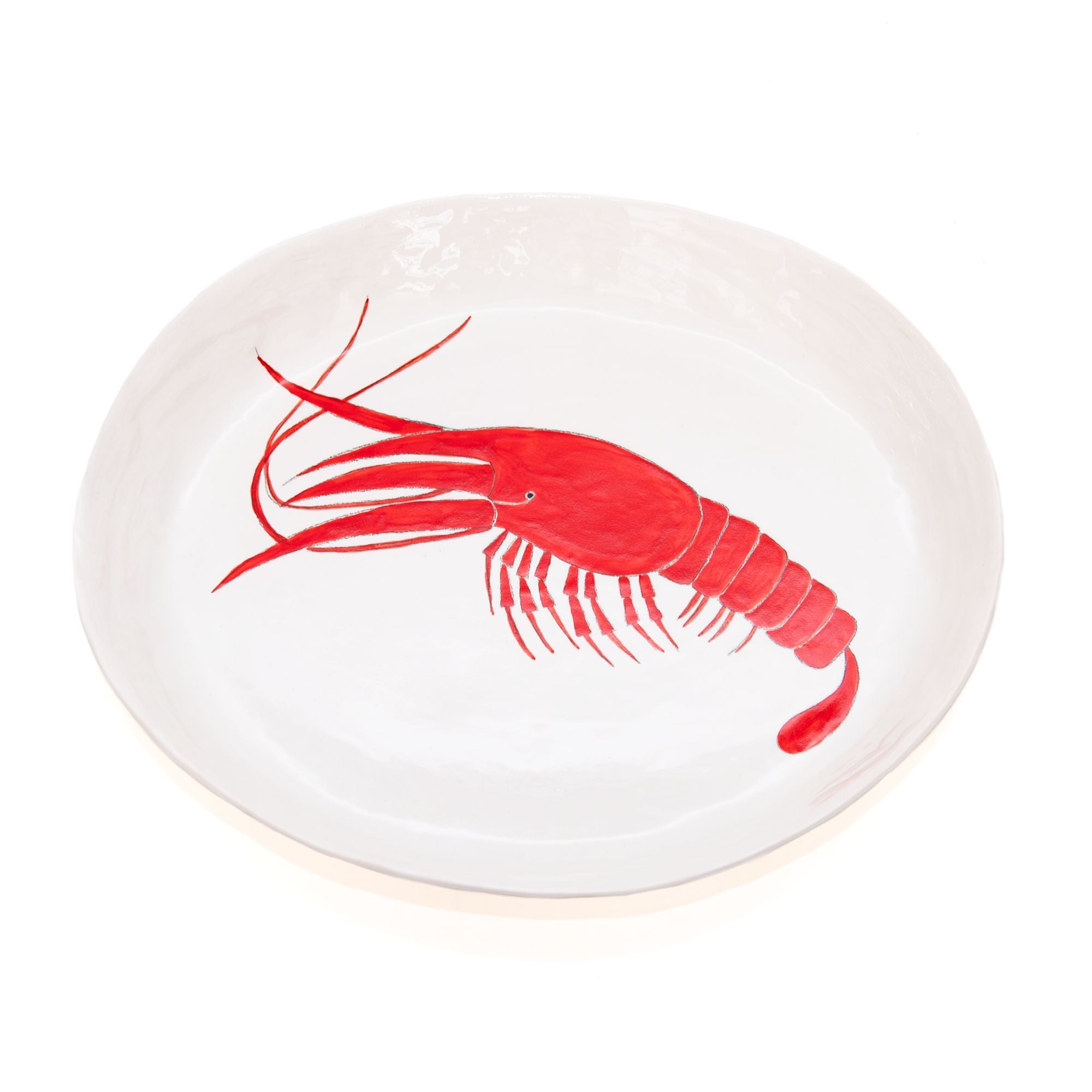 XL Oval Sea Themed Lobster Platter, from Gemma Orkin Ceramics