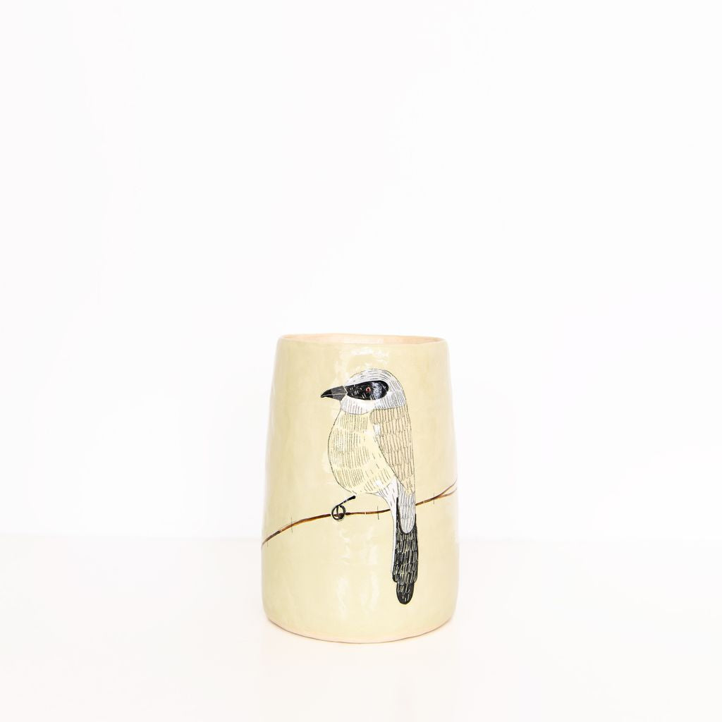 Medium Bird Vase in Green, from Gemma Orkin