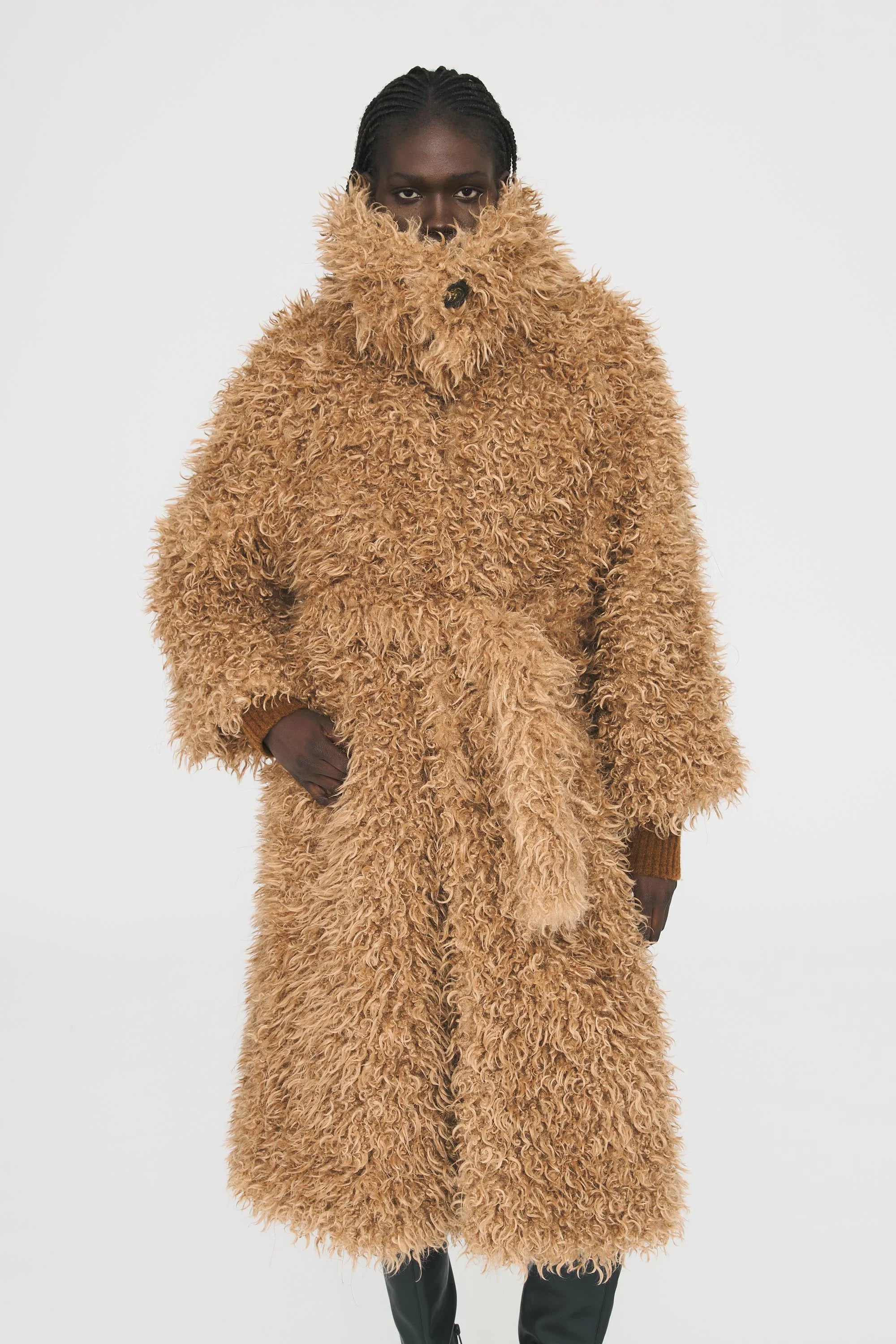 Zoa Coat in Camel, from Antik Batik