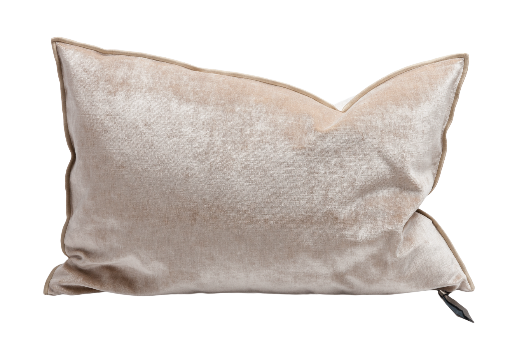 Velvet Pillow 16x24 in Nude, from Maison De Vacances