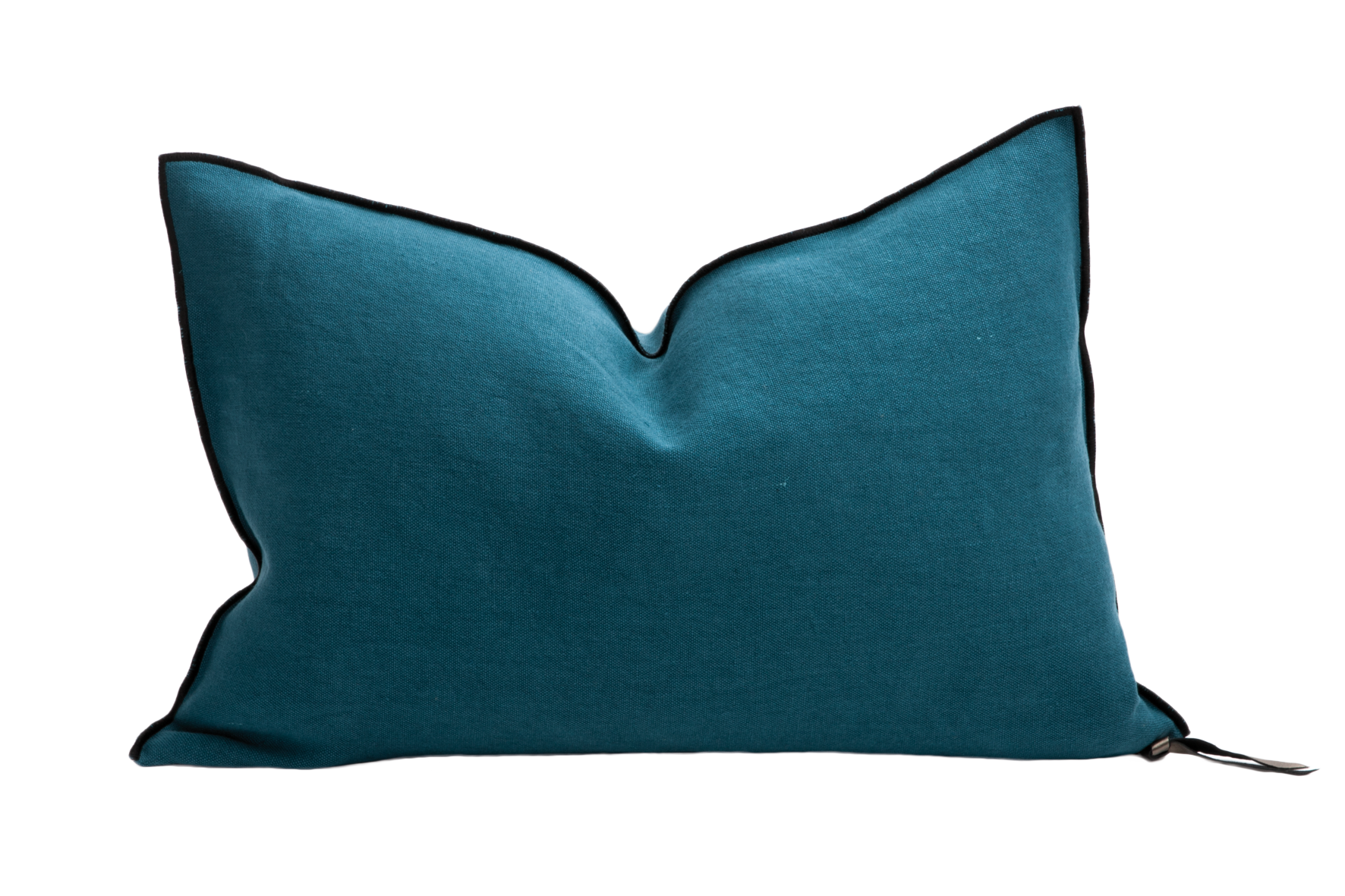 Stone Washed Paon Pillow 16x24, from Maison De Vacances